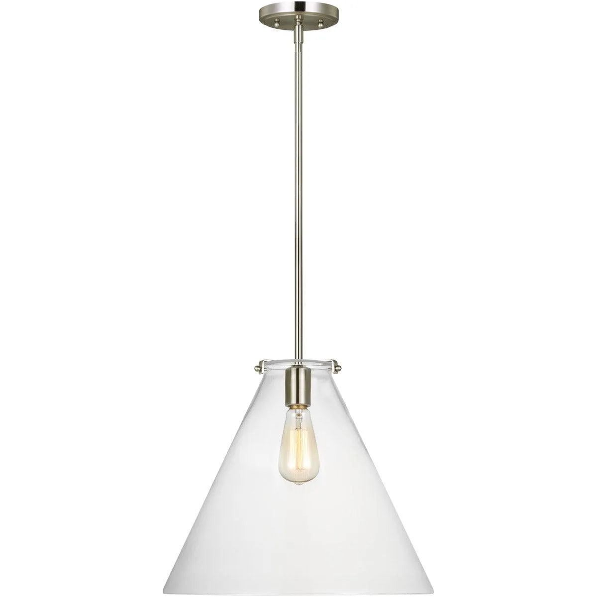 Generation Lighting - Kate Cone Pendant - 6592101-962 | Montreal Lighting & Hardware