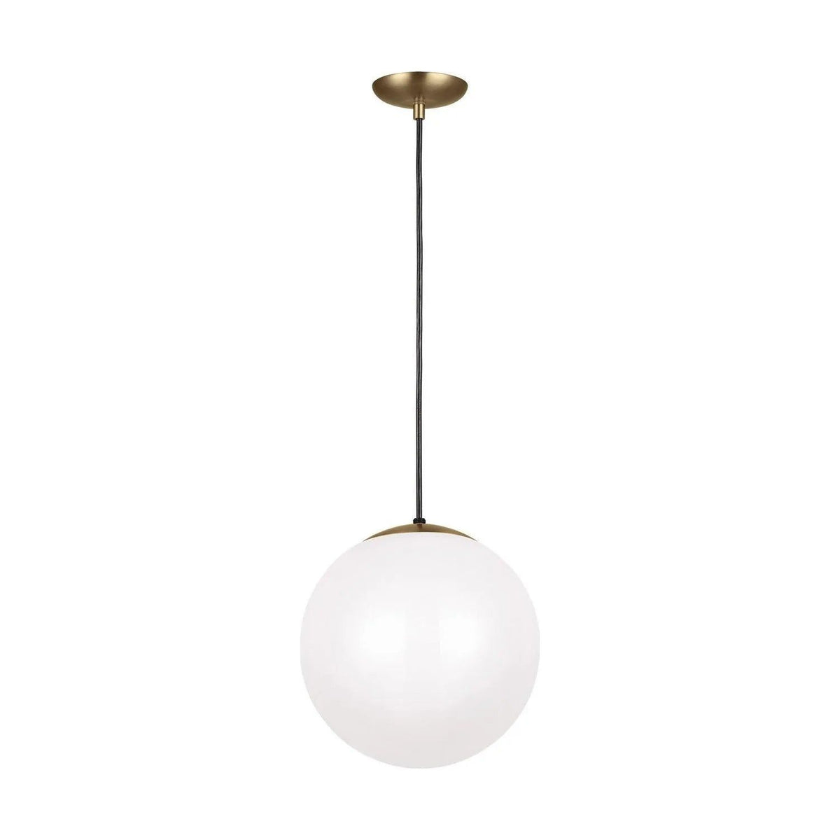 Generation Lighting - Leo-Hanging Globe Pendant - 6024-848 | Montreal Lighting & Hardware