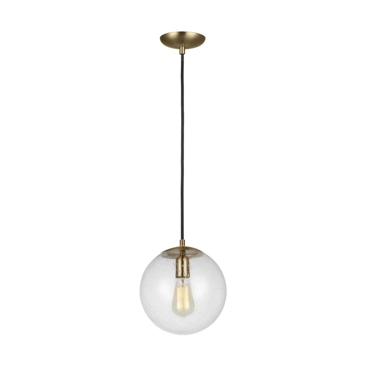 Generation Lighting - Leo-Hanging Seeded Globe Pendant - 6601801-848 | Montreal Lighting & Hardware