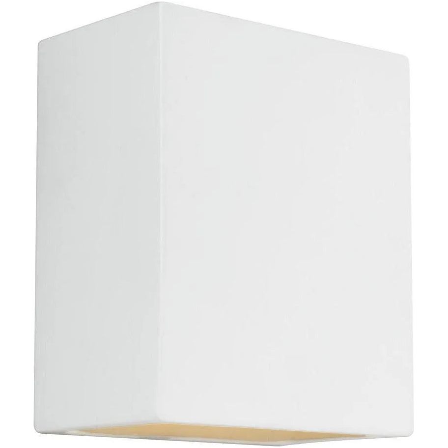 Generation Lighting - Paintable Ceramic Square Outdoor Wall Lantern - 8304801-714 | Montreal Lighting & Hardware