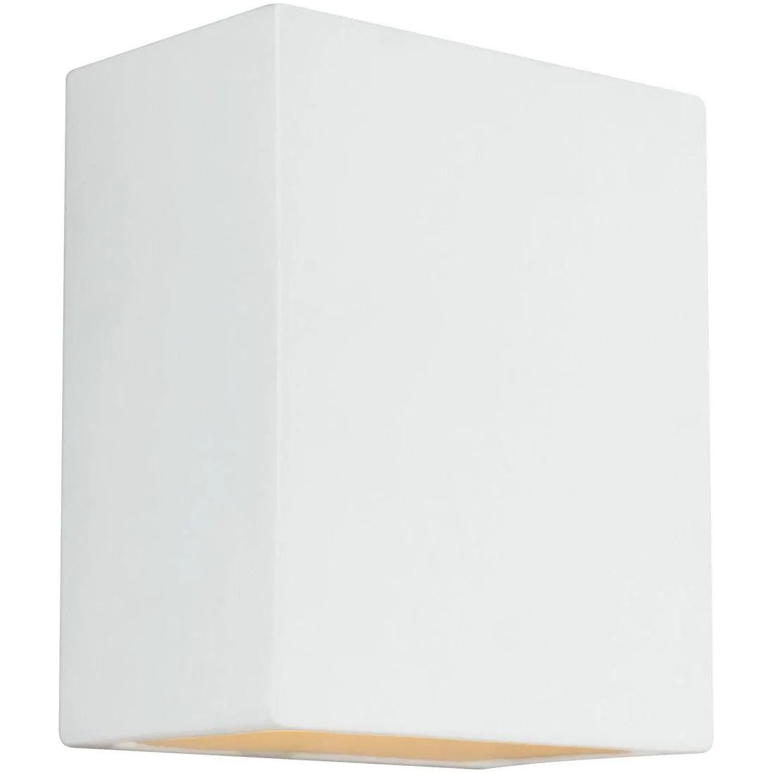 Generation Lighting - Paintable Ceramic Square Outdoor Wall Lantern - 8304801EN3-714 | Montreal Lighting & Hardware