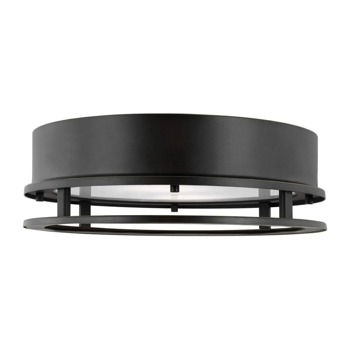 Generation Lighting - Union Led Outdoor Flush Mount - 7845893S-71 | Montreal Lighting & Hardware