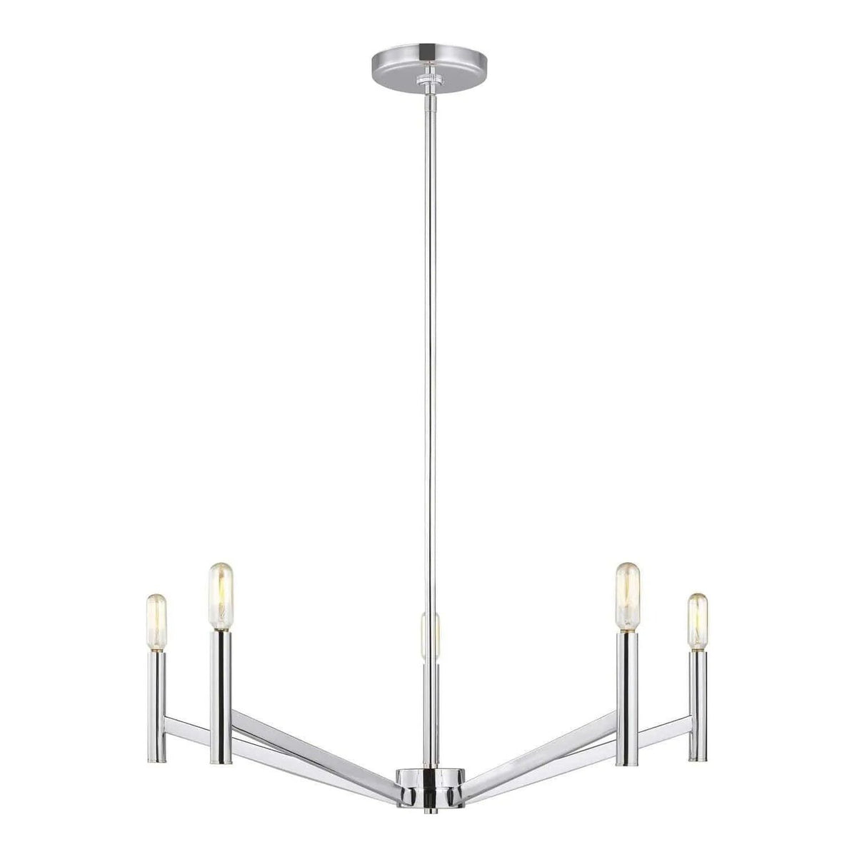 Generation Lighting - Vector Chandelier - 3124305EN-05 | Montreal Lighting & Hardware