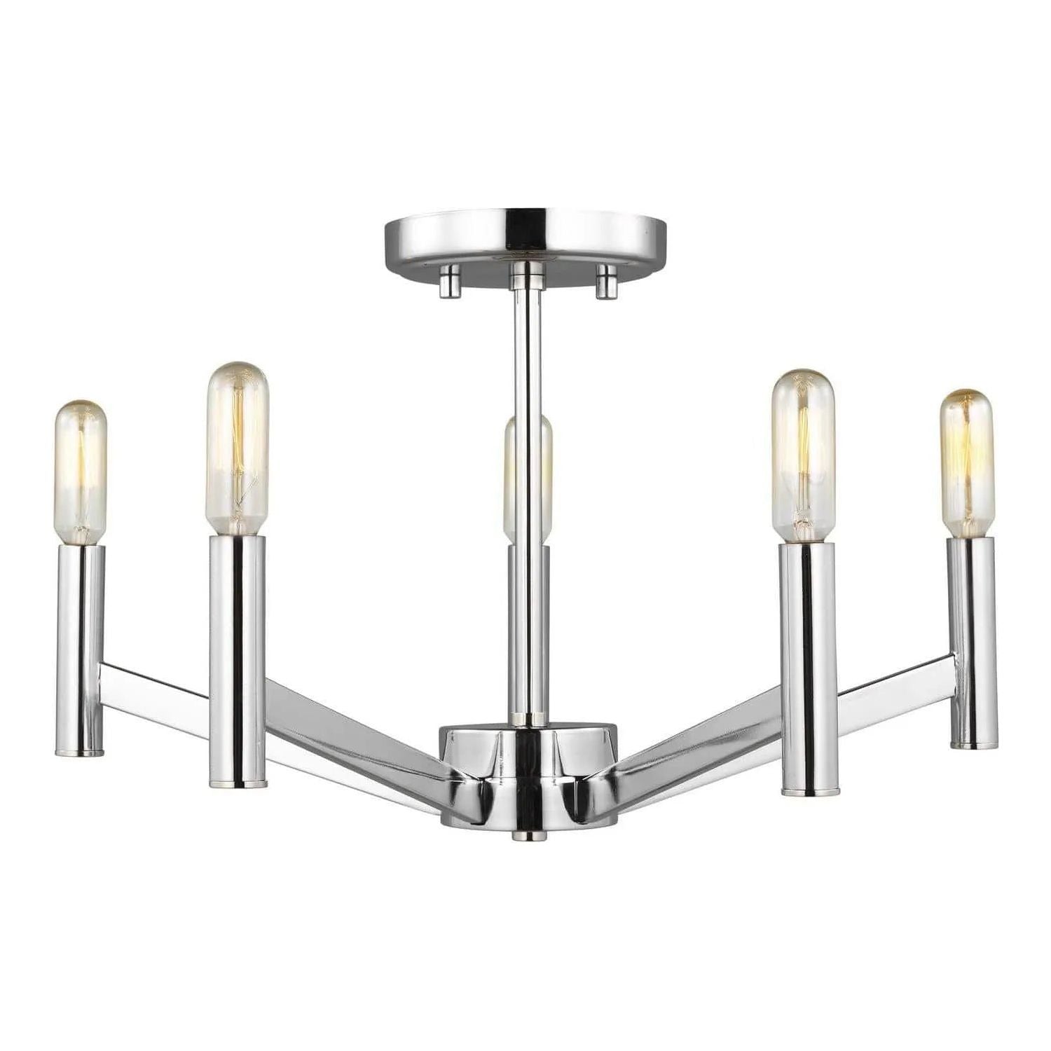 Generation Lighting - Vector Semi-Flush Mount - 7724305-05 | Montreal Lighting & Hardware