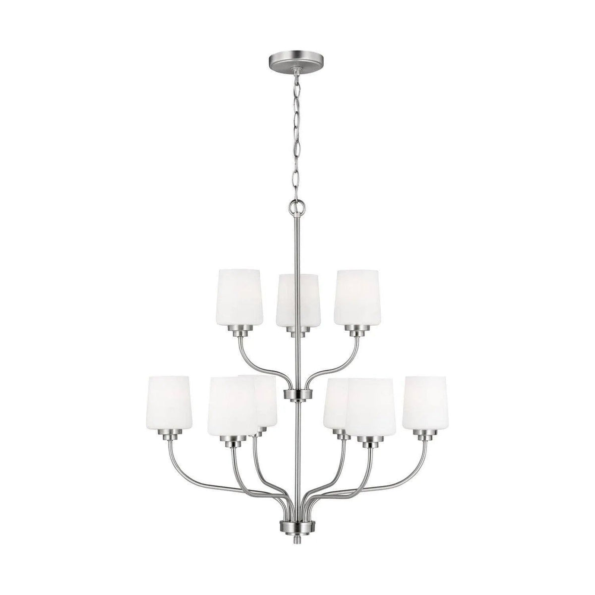 Generation Lighting - Windom Chandelier - 3102809EN3-962 | Montreal Lighting & Hardware