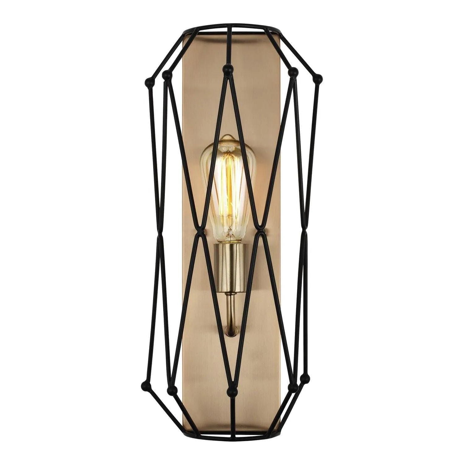 Generation Lighting - Zarra Wall / Bath Sconce - 4134101-848 | Montreal Lighting & Hardware