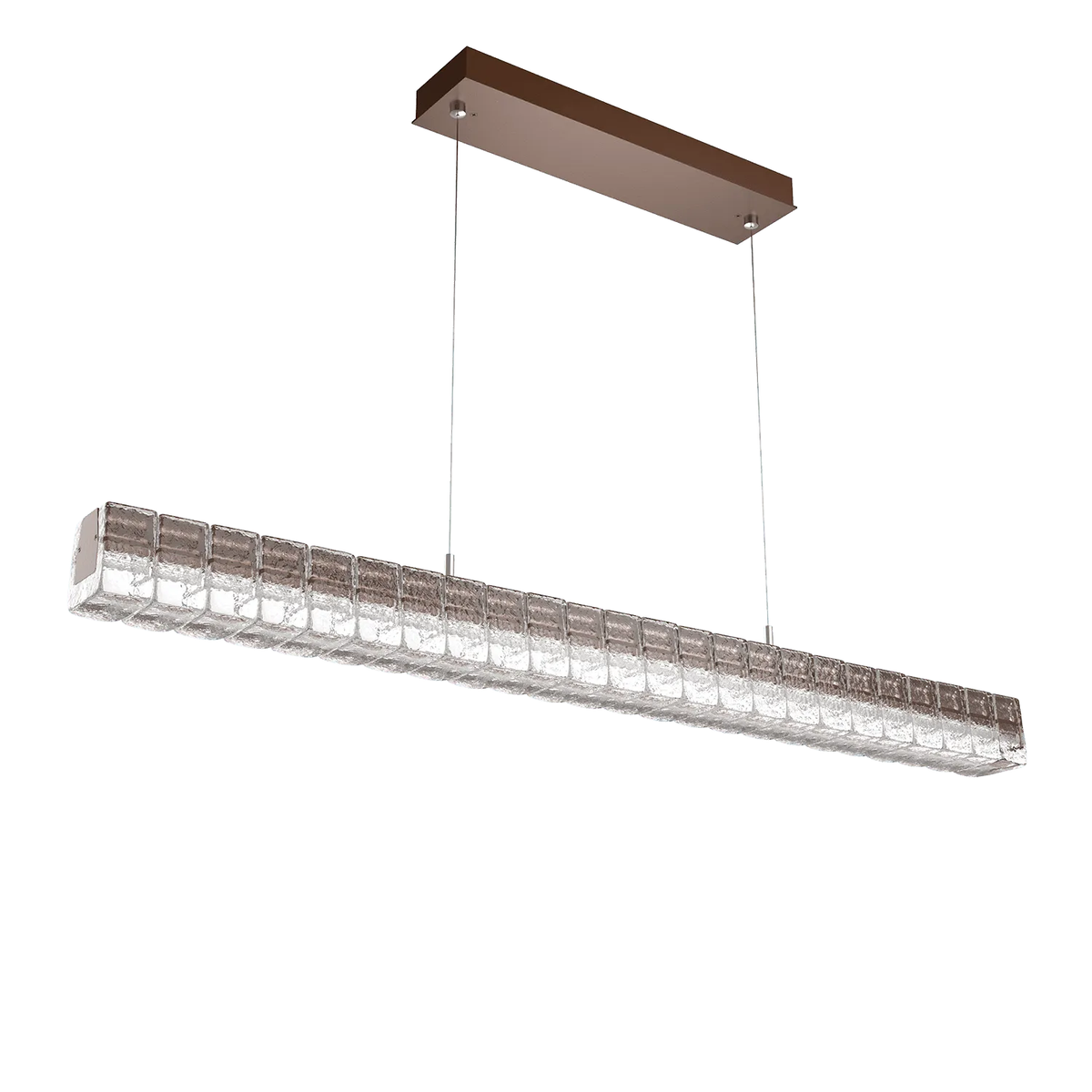 Hammerton Studio - Asscher Linear Suspension - PLB0080-48-BB-AC-CA1-L1 | Montreal Lighting & Hardware