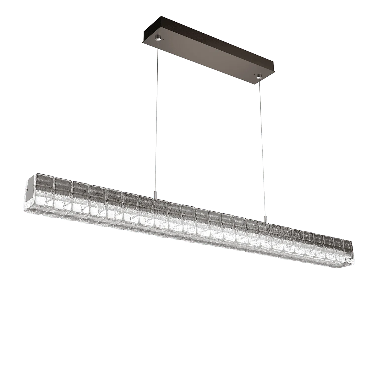 Hammerton Studio - Asscher Linear Suspension - PLB0080-48-FB-AC-CA1-L1 | Montreal Lighting & Hardware