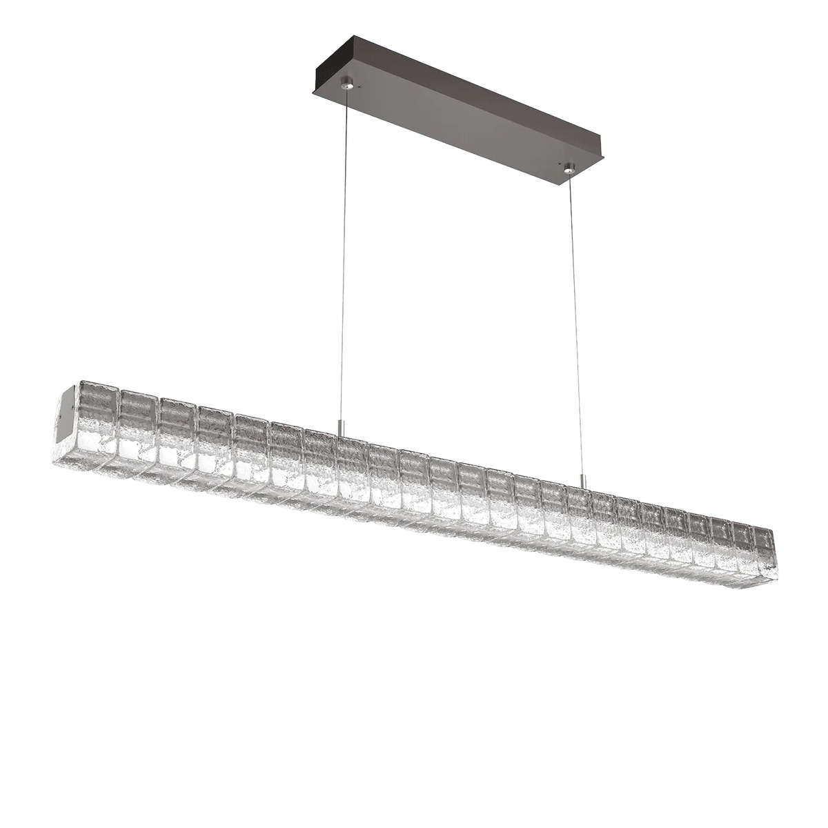 Hammerton Studio - Asscher Linear Suspension - PLB0080-48-GP-AC-CA1-L1 | Montreal Lighting & Hardware