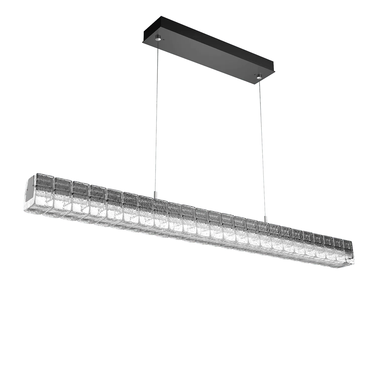 Hammerton Studio - Asscher Linear Suspension - PLB0080-48-MB-AC-CA1-L1 | Montreal Lighting & Hardware