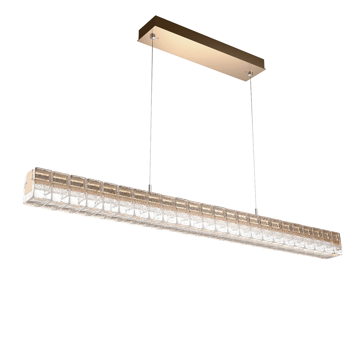 Hammerton Studio - Asscher Linear Suspension - PLB0080-48-NB-AC-CA1-L1 | Montreal Lighting & Hardware