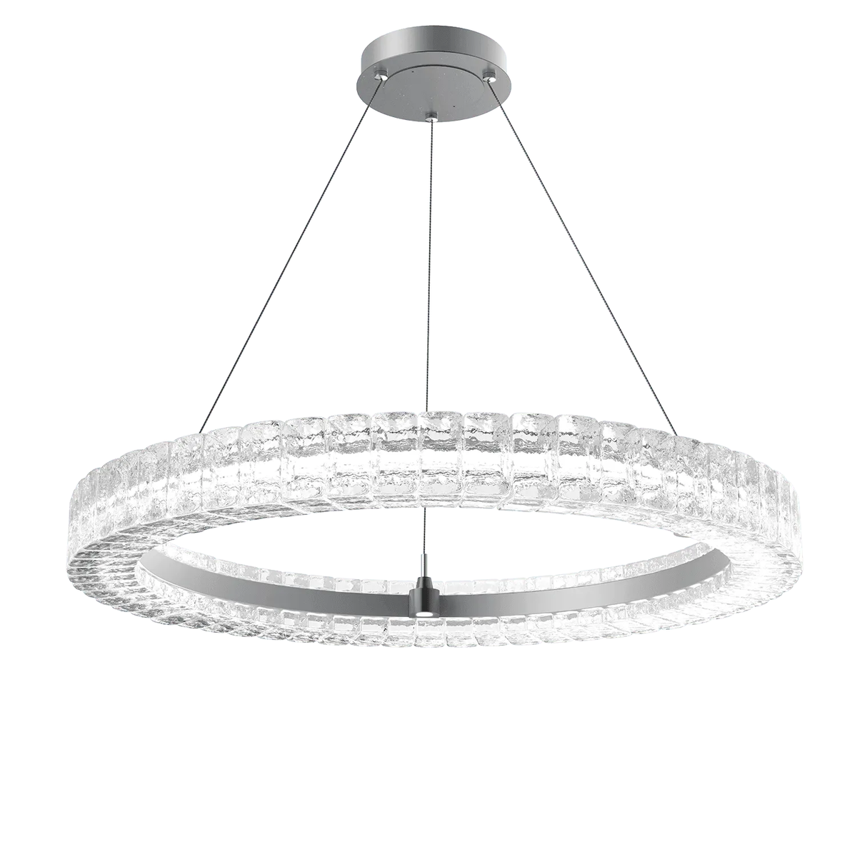 Hammerton Studio - Asscher Ring Chandelier - CHB0080-36-CS-AC-CA1-L3 | Montreal Lighting & Hardware