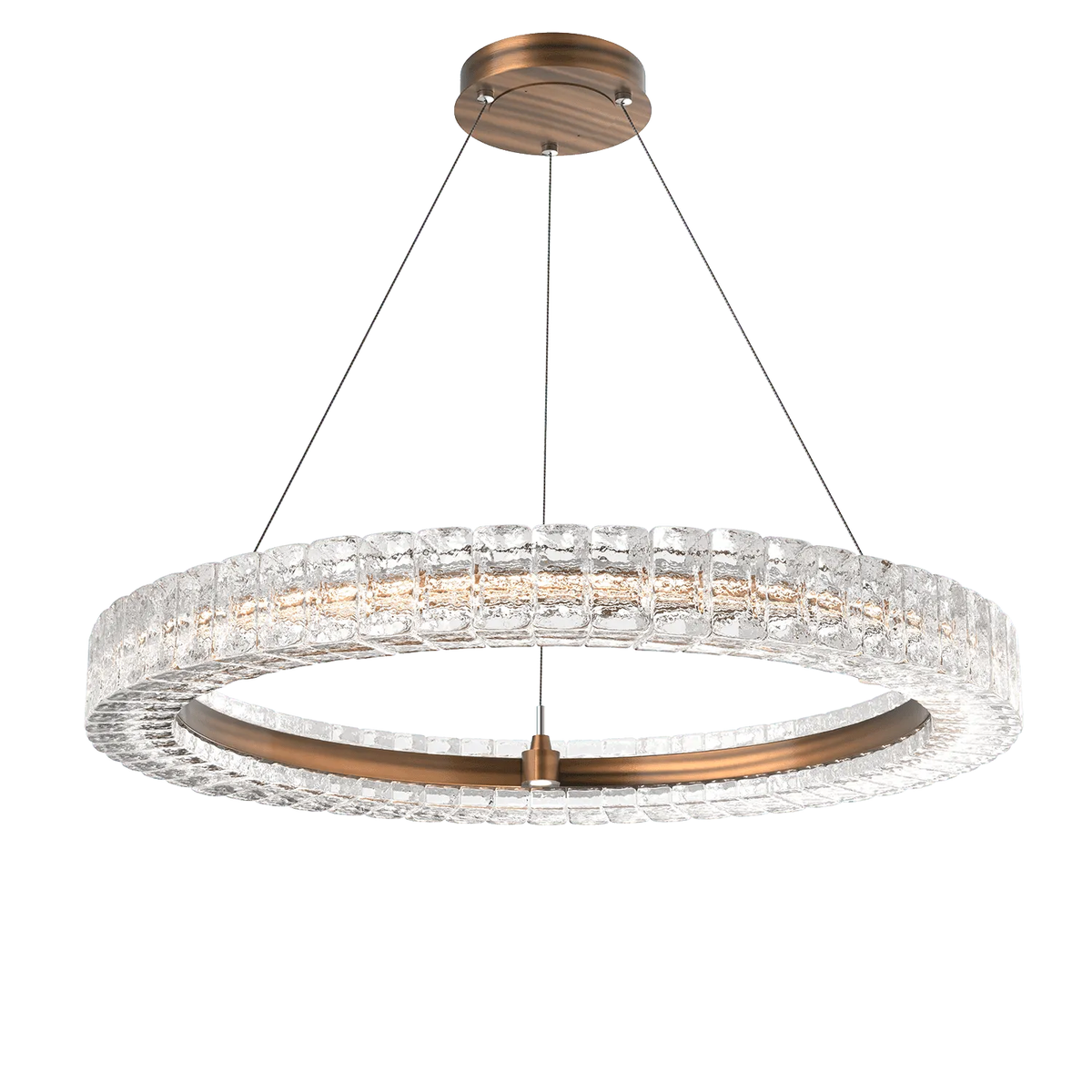 Hammerton Studio - Asscher Ring Chandelier - CHB0080-36-NB-AC-CA1-L3 | Montreal Lighting & Hardware