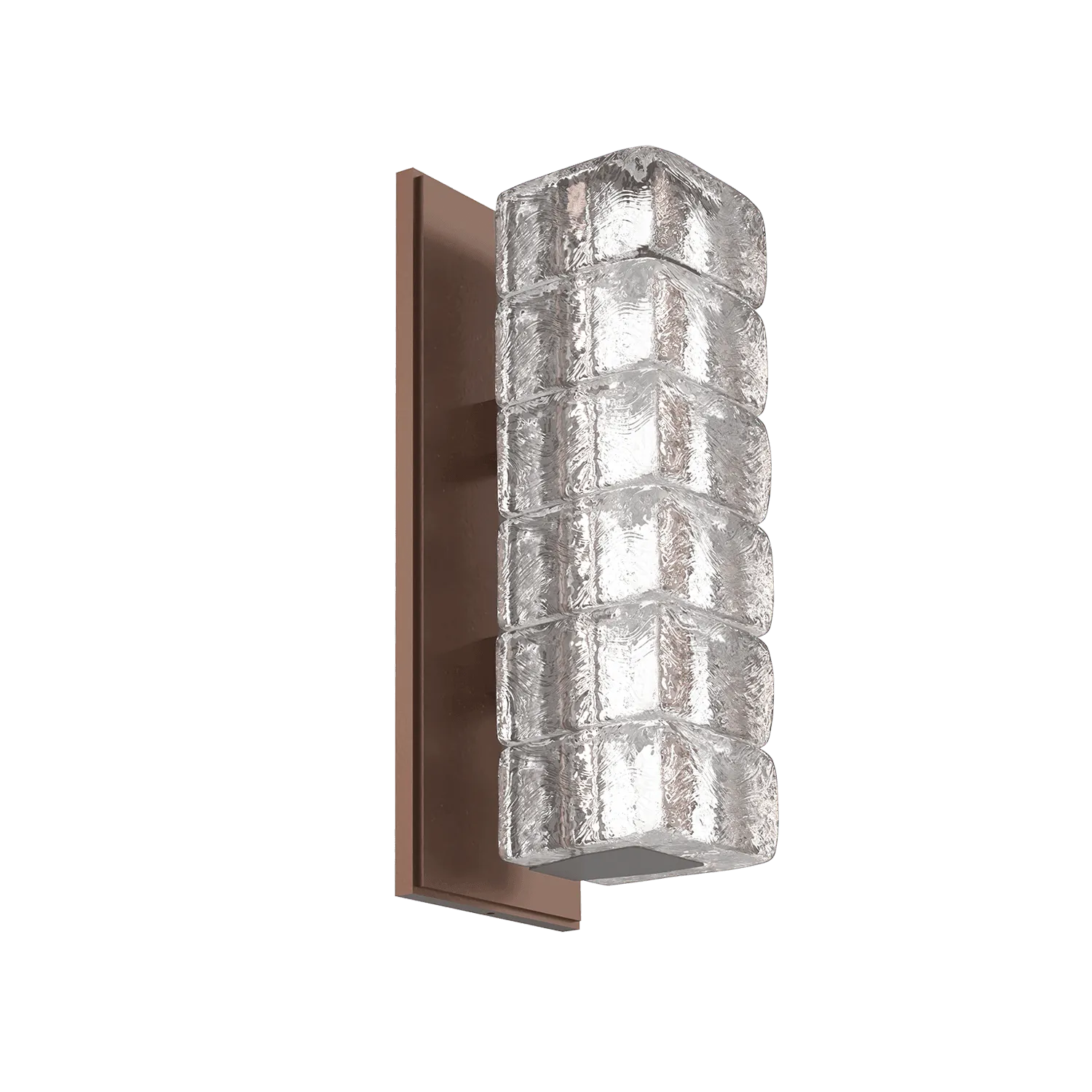 Hammerton Studio - Asscher Sconce - IDB0080-01-BB-AC-L1 | Montreal Lighting & Hardware