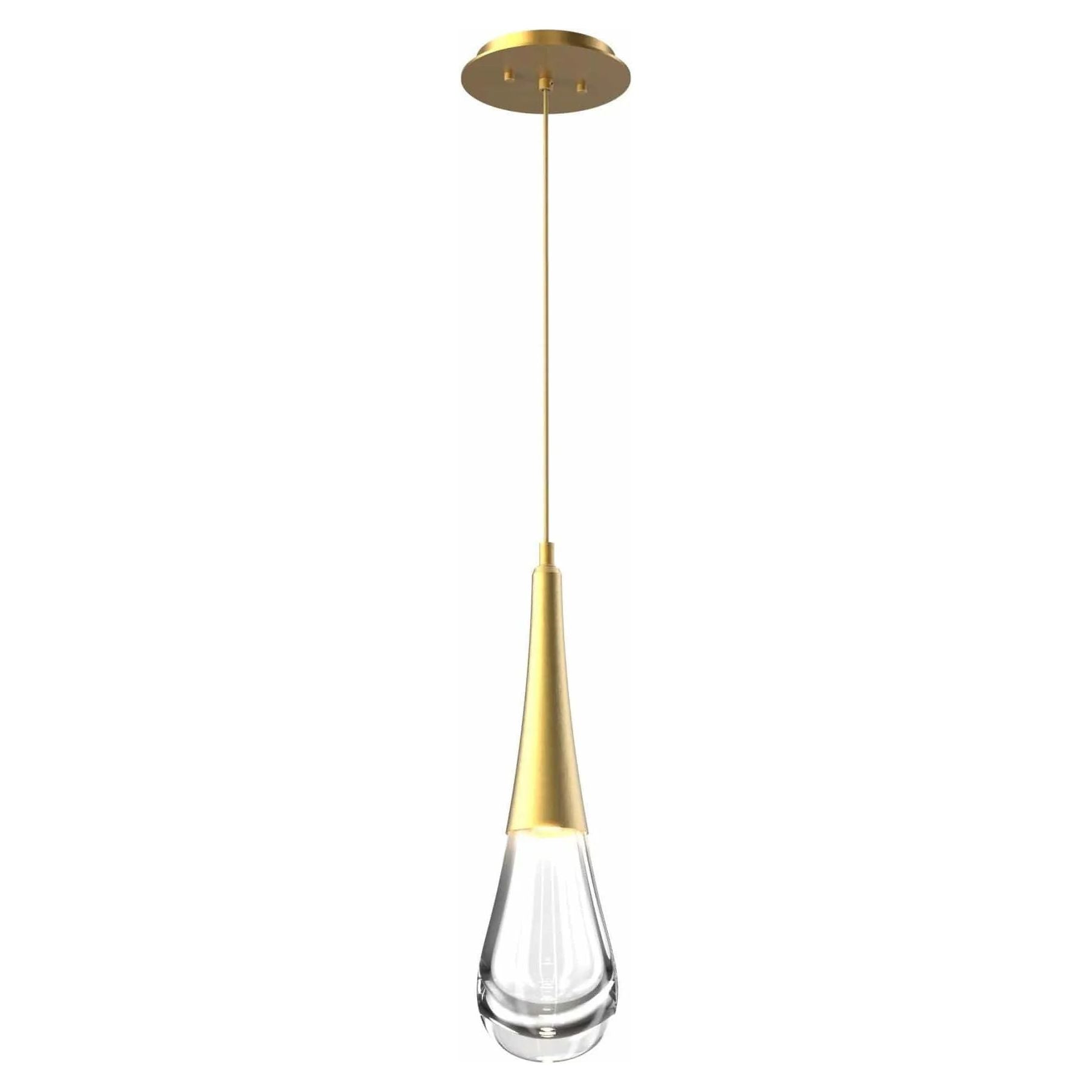 Hammerton Studio - Raindrop Pendant - LAB0078-01-BB-C-C01-L1 | Montreal Lighting & Hardware