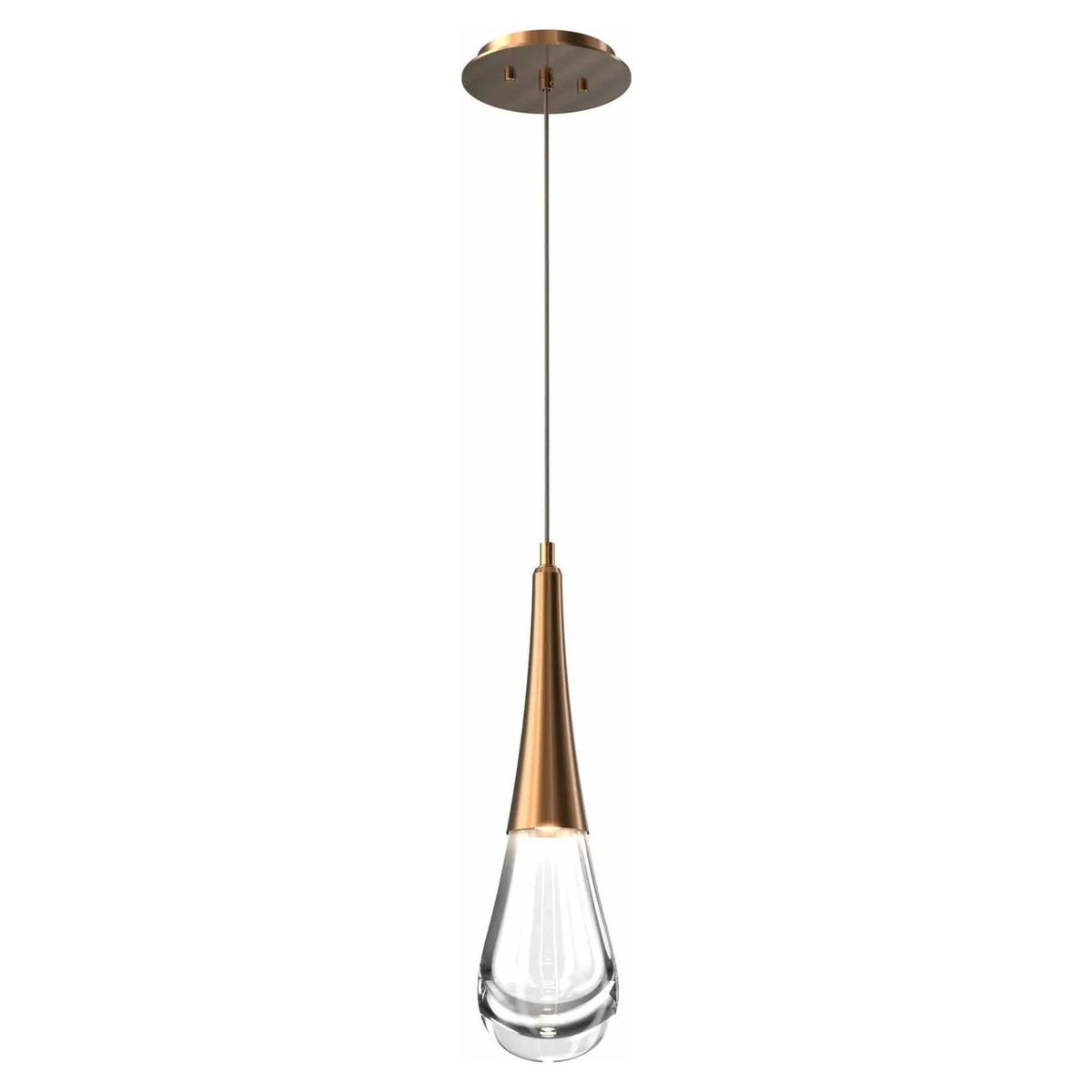 Hammerton Studio - Raindrop Pendant - LAB0078-01-BB-C-C01-L1 | Montreal Lighting & Hardware