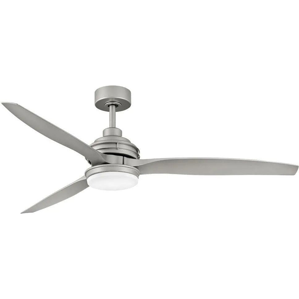 Hinkley Lighting - Artiste Ceiling Fan - 900160FBN-LWD | Montreal Lighting & Hardware