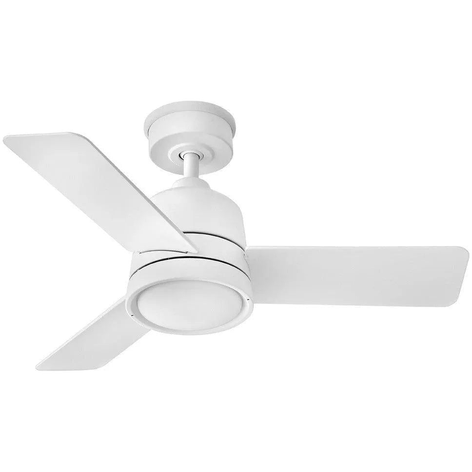 Hinkley Lighting - Chet Ceiling Fan - 905236FMW-LWA | Montreal Lighting & Hardware