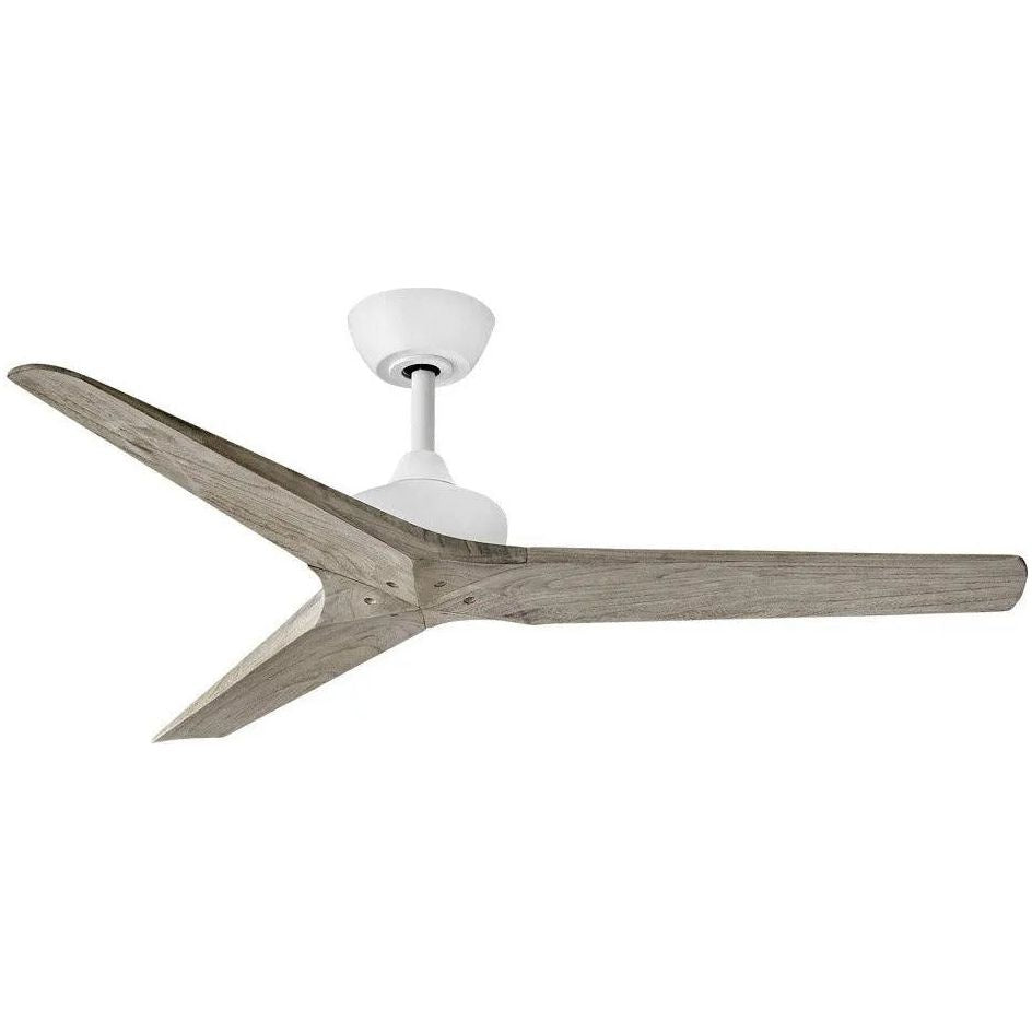 Hinkley Lighting - Chisel Ceiling Fan - 903752FMW-NDD | Montreal Lighting & Hardware