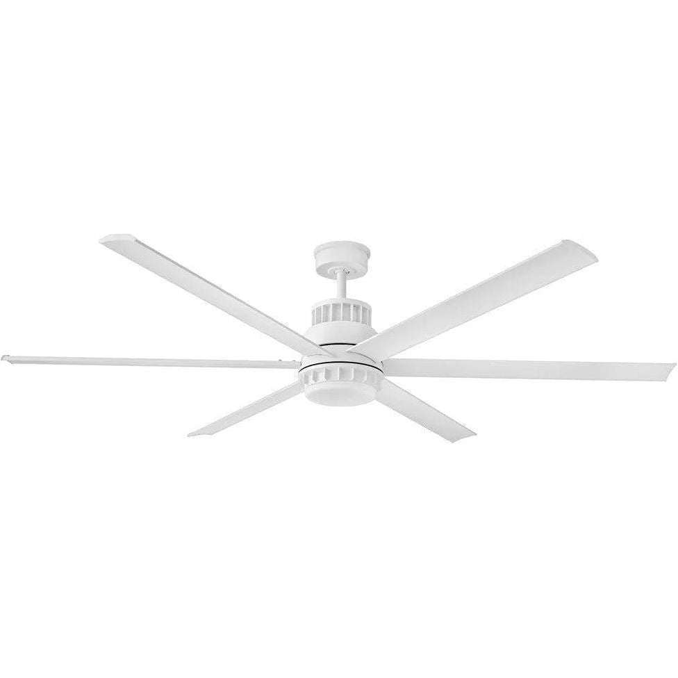 Hinkley Lighting - Draftsman Ceiling Fan - 905372FMW-LWD | Montreal Lighting & Hardware