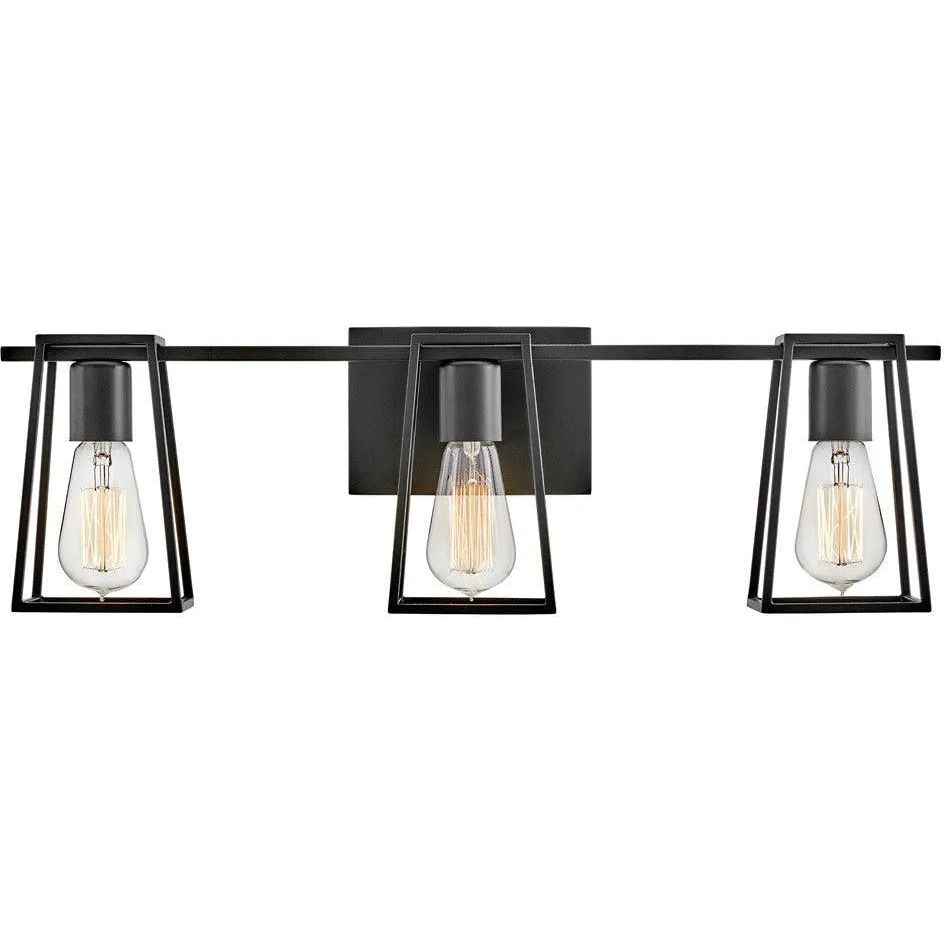 Hinkley Lighting - Filmore LED Vanity - 5163BK | Montreal Lighting & Hardware