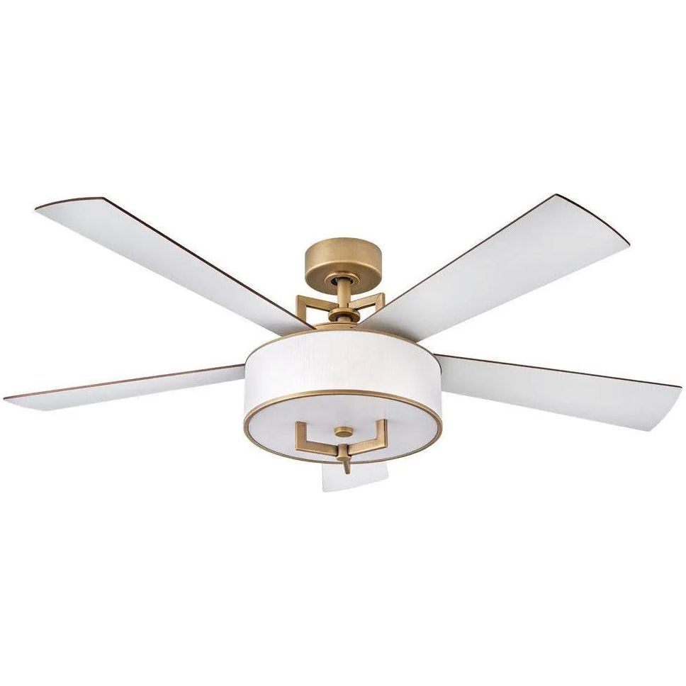 Hinkley Lighting - Hampton Ceiling Fan - 903056FHB-LID | Montreal Lighting & Hardware