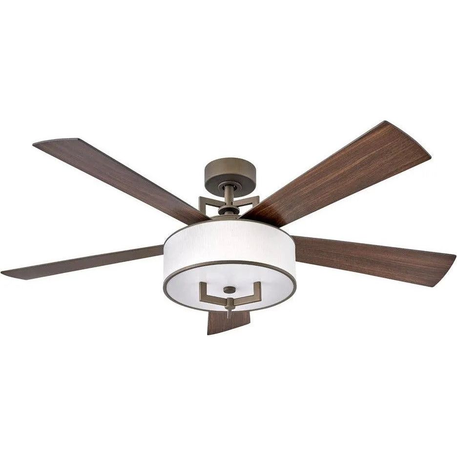 Hinkley Lighting - Hampton Ceiling Fan - 903056FMM-LID | Montreal Lighting & Hardware