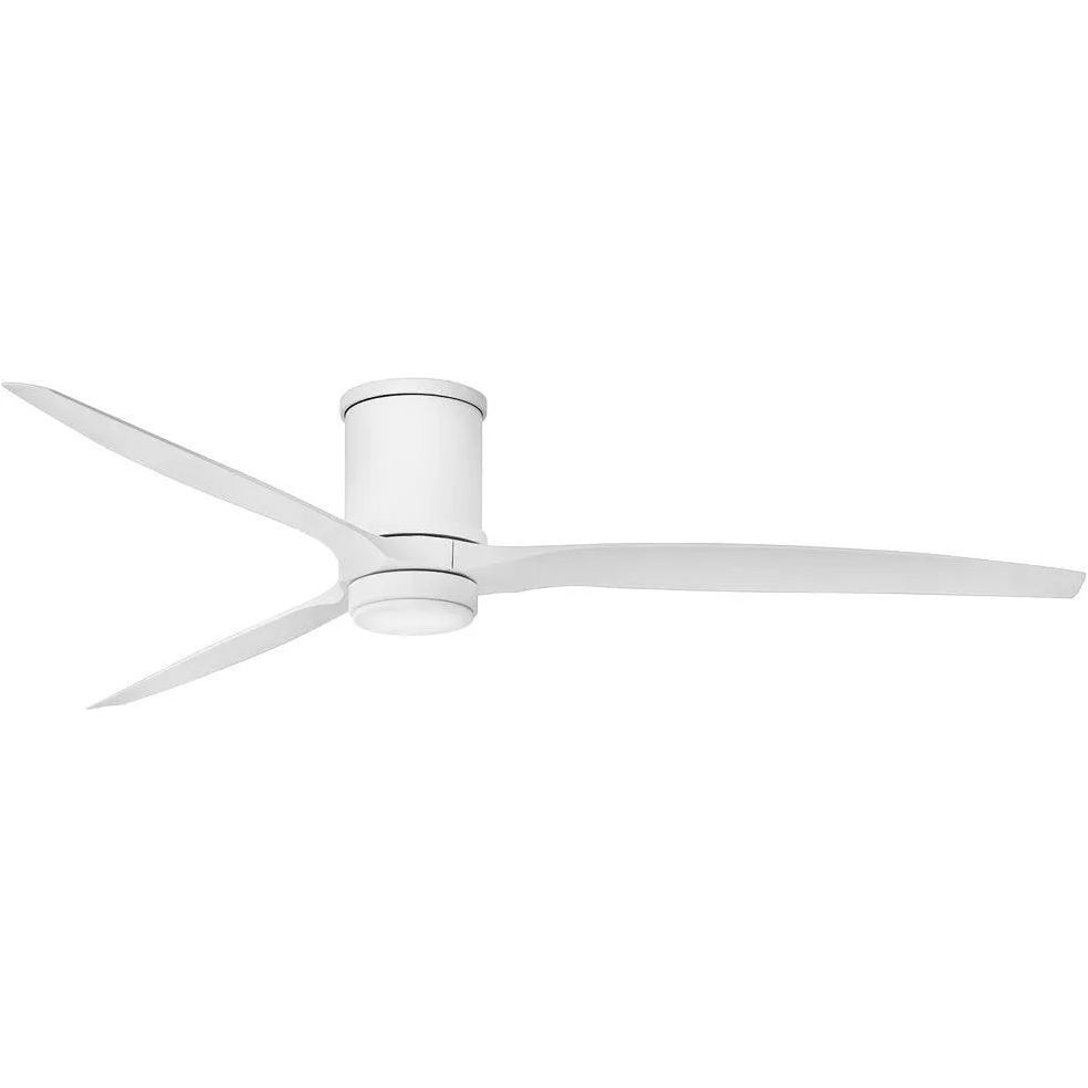 Hinkley Lighting - Hover Flush Ceiling Fan - 900872FMW-LWD | Montreal Lighting & Hardware