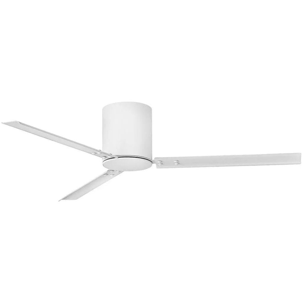 Hinkley Lighting - Indy Flush Ceiling Fan - 901058FMW-NDD | Montreal Lighting & Hardware