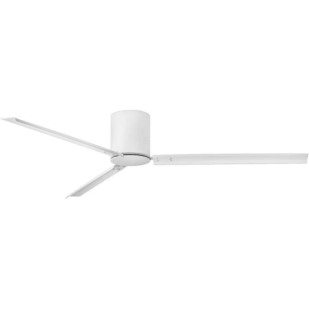 Hinkley Lighting - Indy Flush Ceiling Fan - 901072FMW-NDD | Montreal Lighting & Hardware