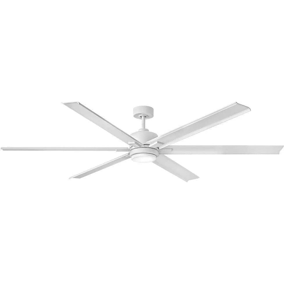 Hinkley Lighting - Indy Maxx Ceiling Fan - 900982FMW-LDD | Montreal Lighting & Hardware