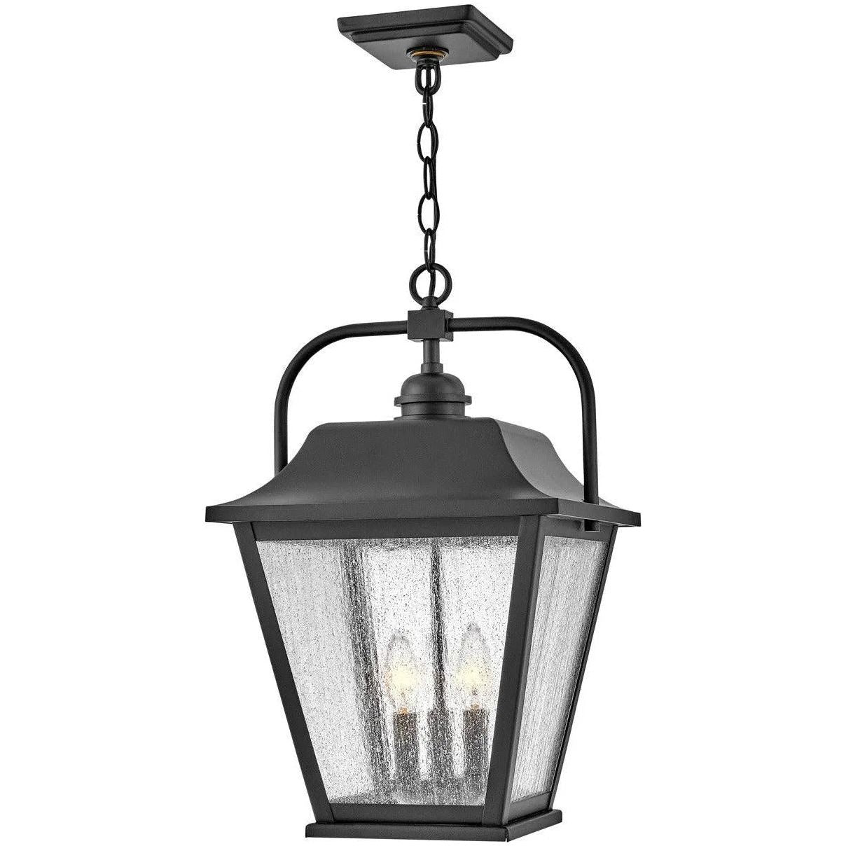 Hinkley Lighting - Kingston LED Hanging Lantern - 10012BK | Montreal Lighting & Hardware