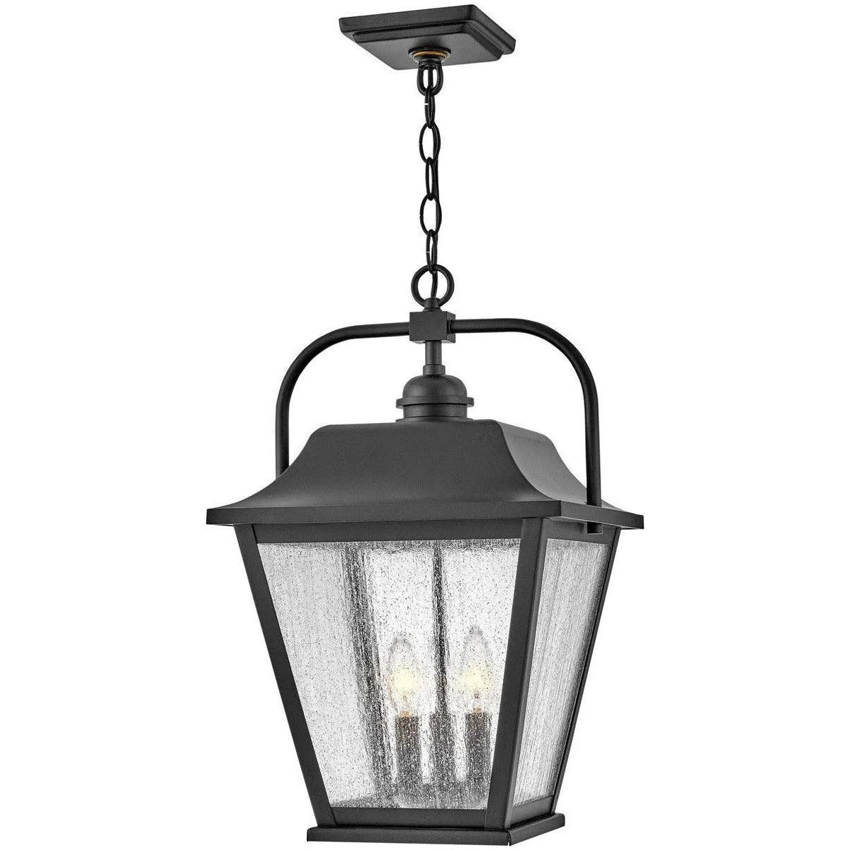 Hinkley Lighting - Kingston LED Hanging Lantern - 10012BK | Montreal Lighting & Hardware