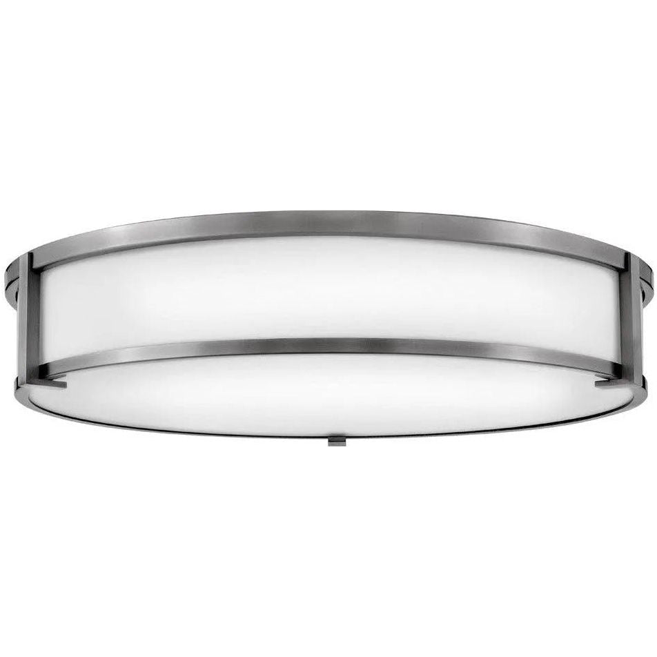 Hinkley Lighting - Lowell LED Flush Mount - 3243AN-CL | Montreal Lighting & Hardware