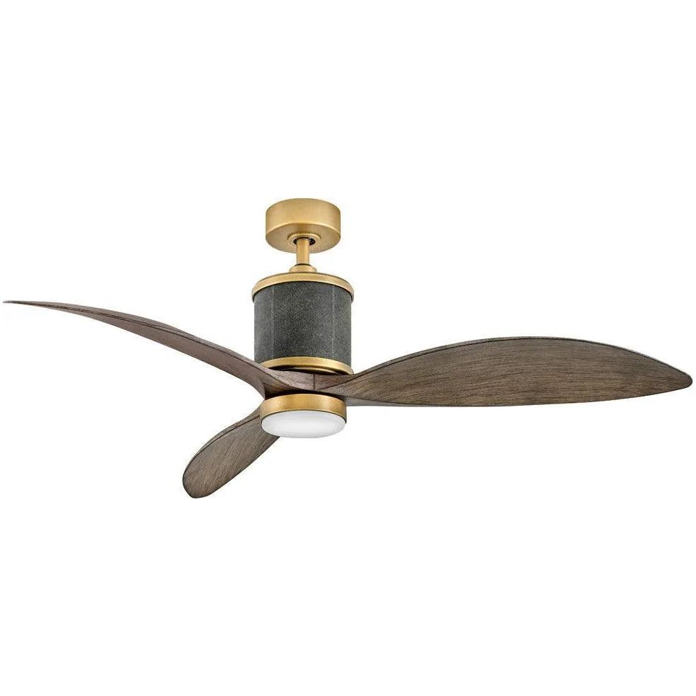 Hinkley Lighting - Merrick Ceiling Fan - 900360FHB-LDD | Montreal Lighting & Hardware