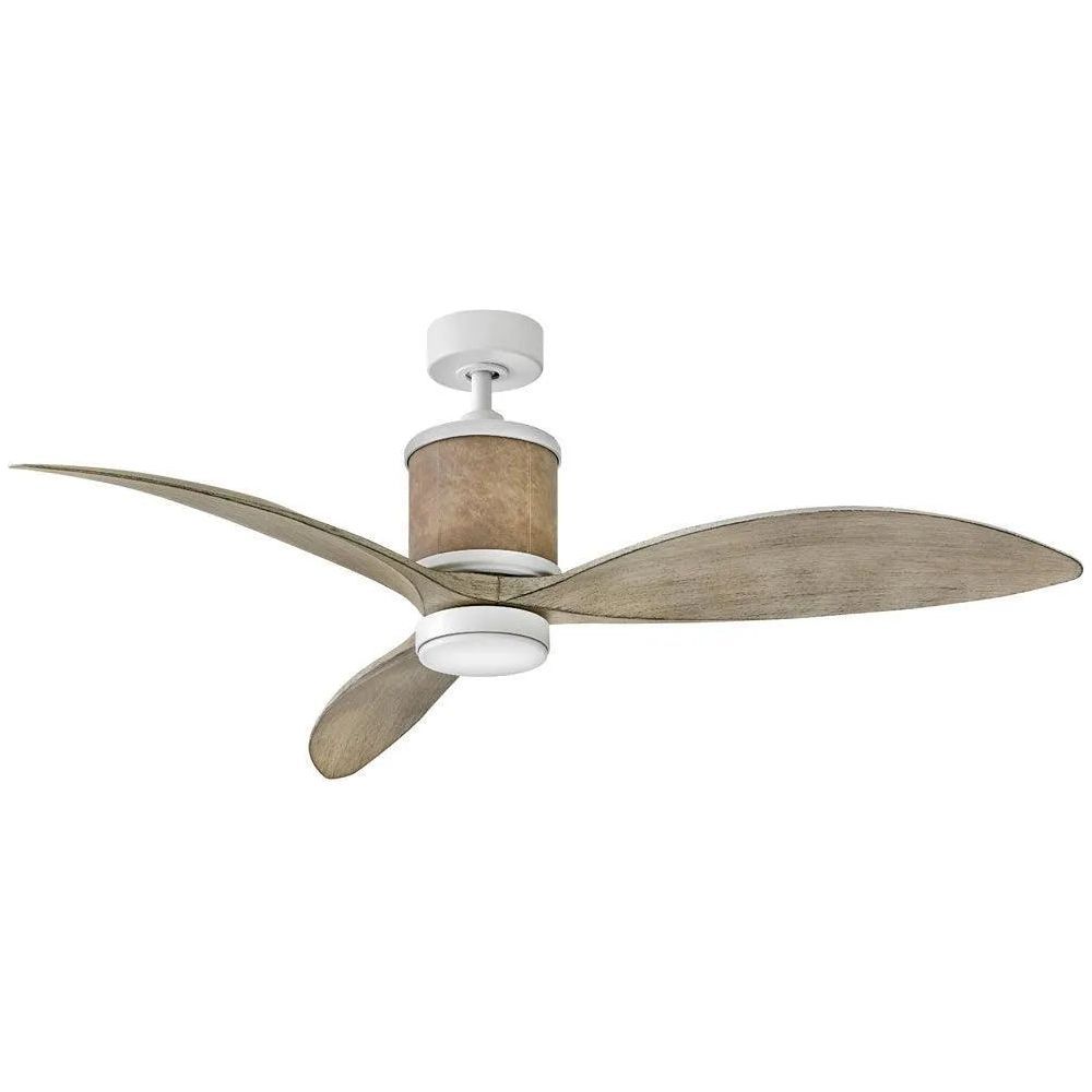 Hinkley Lighting - Merrick Ceiling Fan - 900360FMW-LDD | Montreal Lighting & Hardware