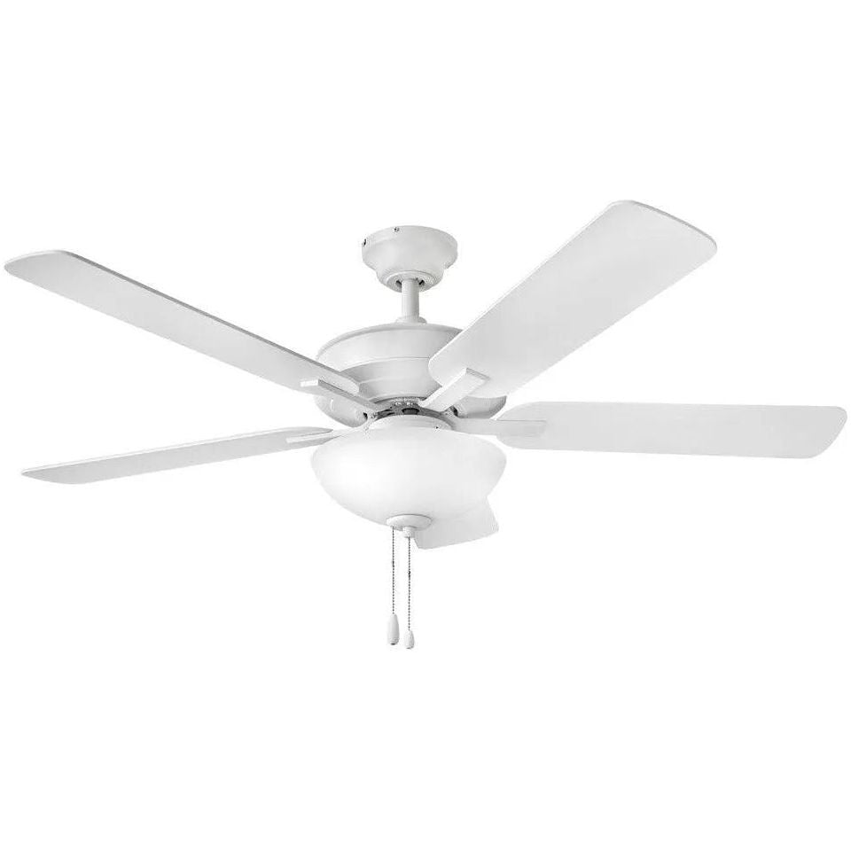 Hinkley Lighting - Metro Illuminated Ceiling Fan - 903352FCW-LIA | Montreal Lighting & Hardware