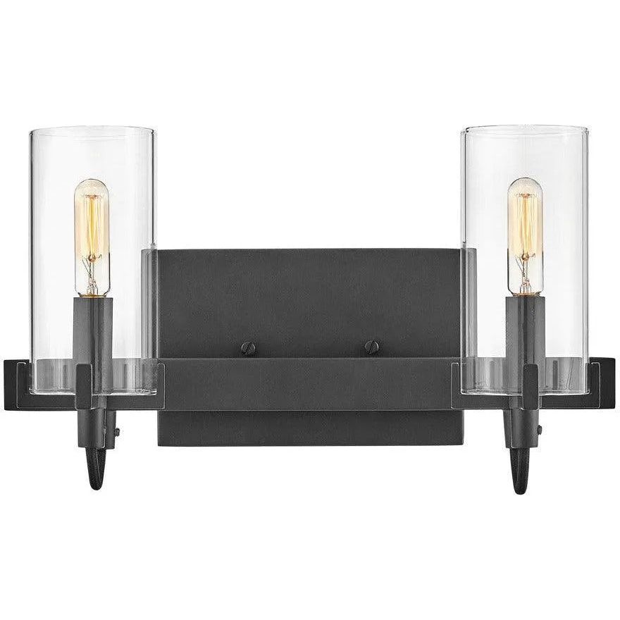 Hinkley Lighting - Ryden LED Vanity - 58062BK | Montreal Lighting & Hardware