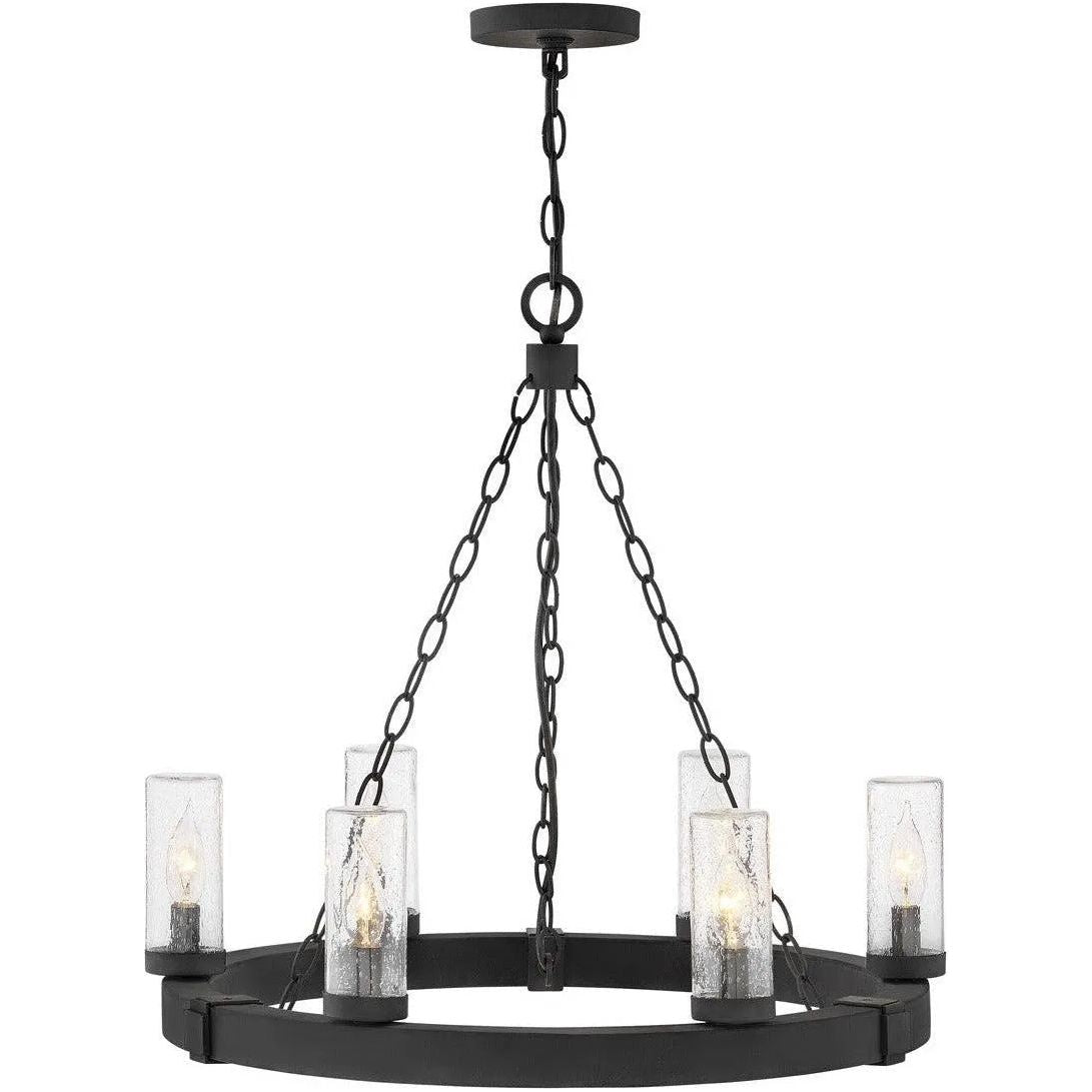 Hinkley Lighting - Sawyer LED Hanging Lantern - 29206BK | Montreal Lighting & Hardware