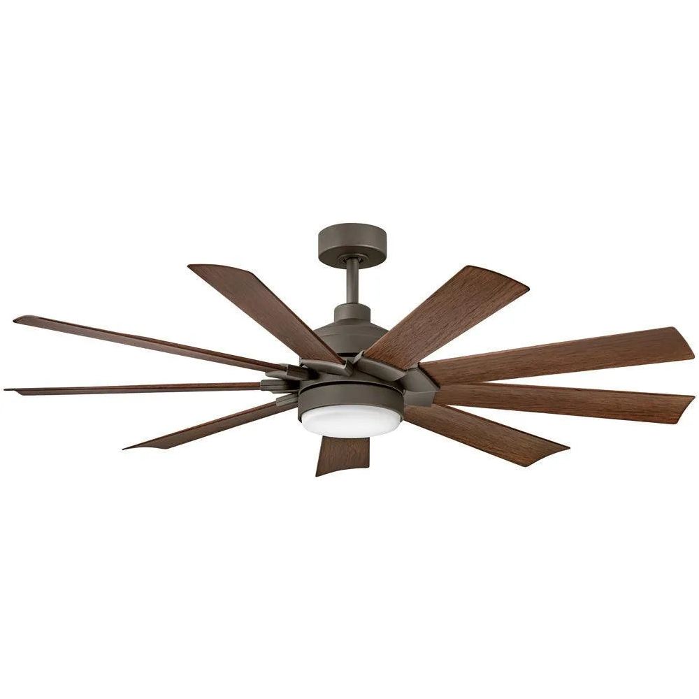 Hinkley Lighting - Turbine Ceiling Fan - 904260FMM-LWD | Montreal Lighting & Hardware