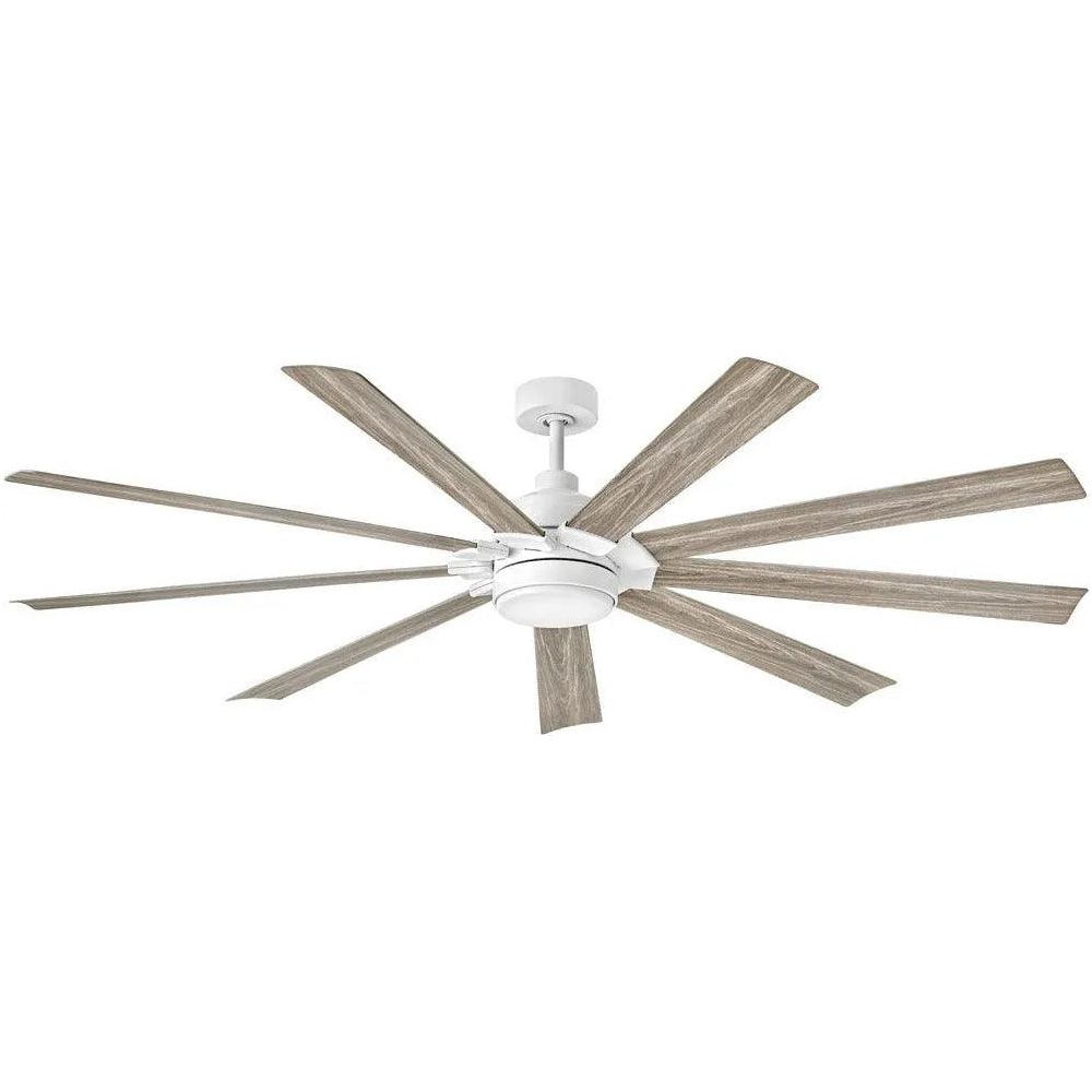 Hinkley Lighting - Turbine Ceiling Fan - 904280FCW-LWD | Montreal Lighting & Hardware