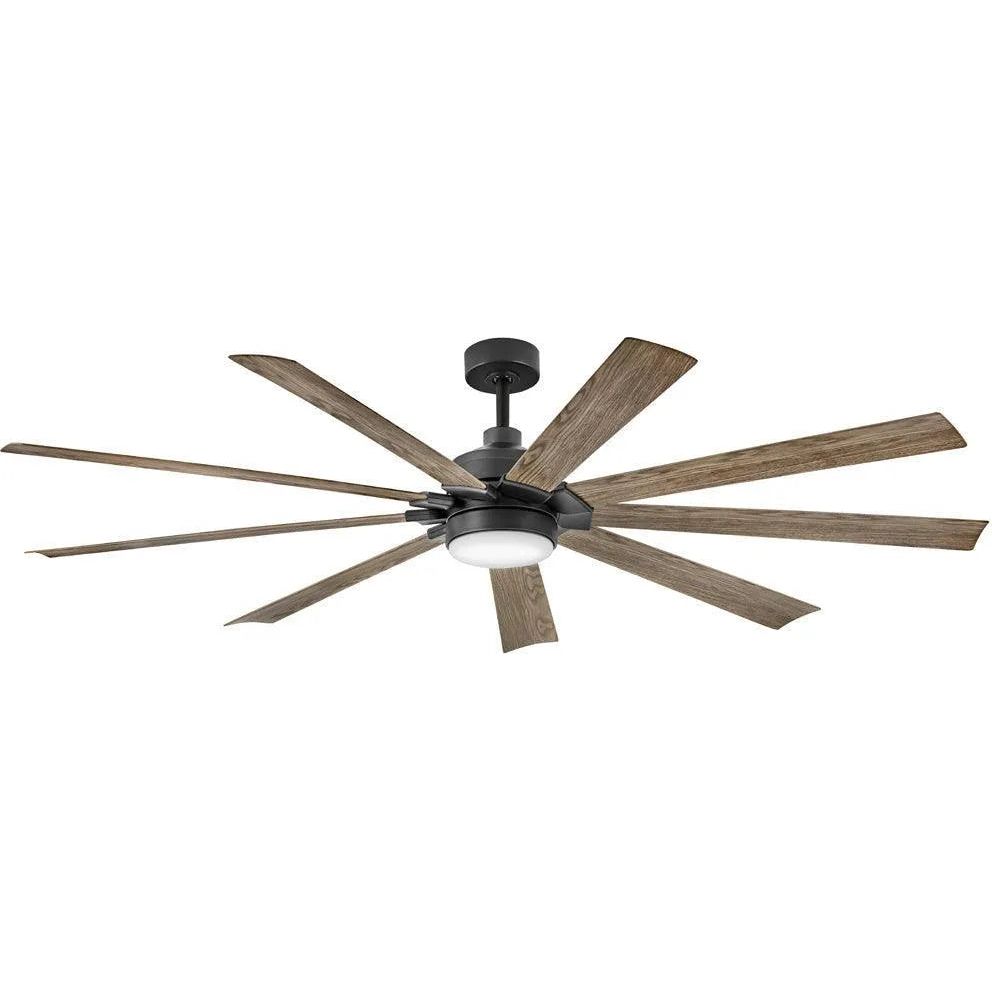 Hinkley Lighting - Turbine Ceiling Fan - 904280FMB-LWD | Montreal Lighting & Hardware