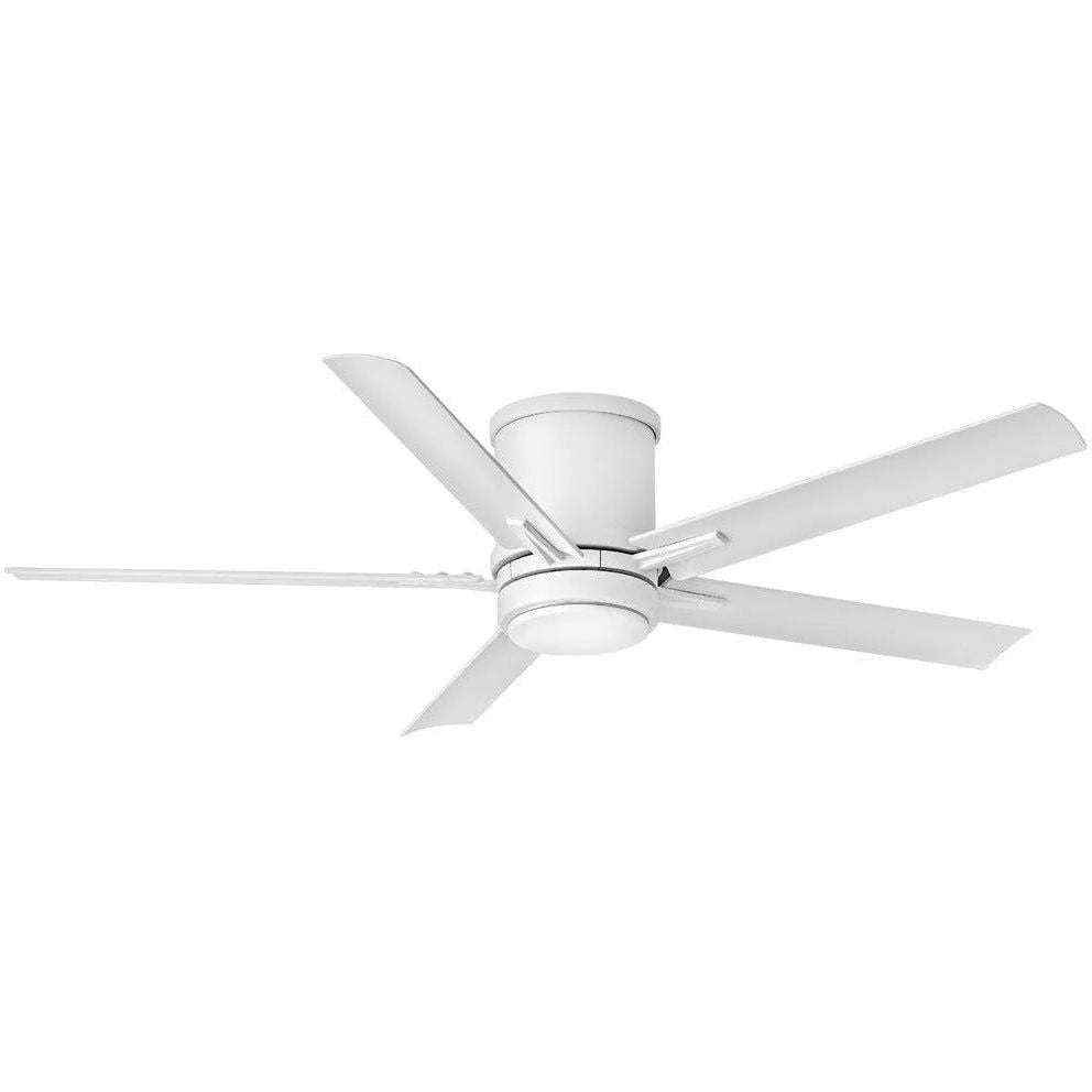 Hinkley Lighting - Vail Flush Ceiling Fan - 902552FMW-LWD | Montreal Lighting & Hardware