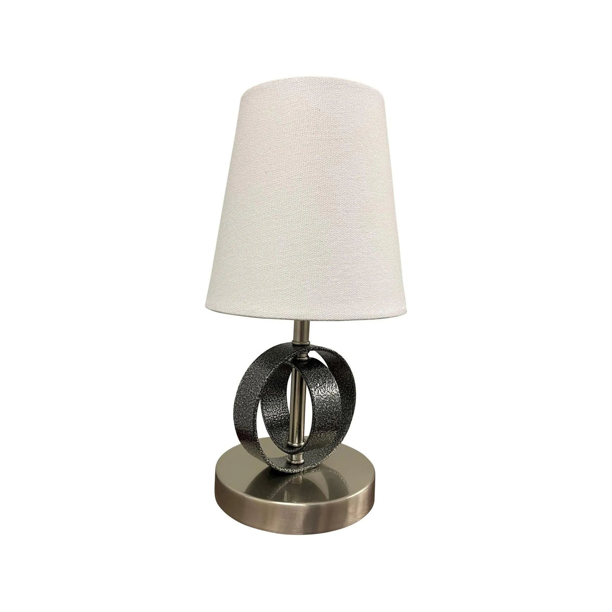 House of Troy - Bryson Ring Crystal Accent Lamp - B210-SN/MT | Montreal Lighting & Hardware