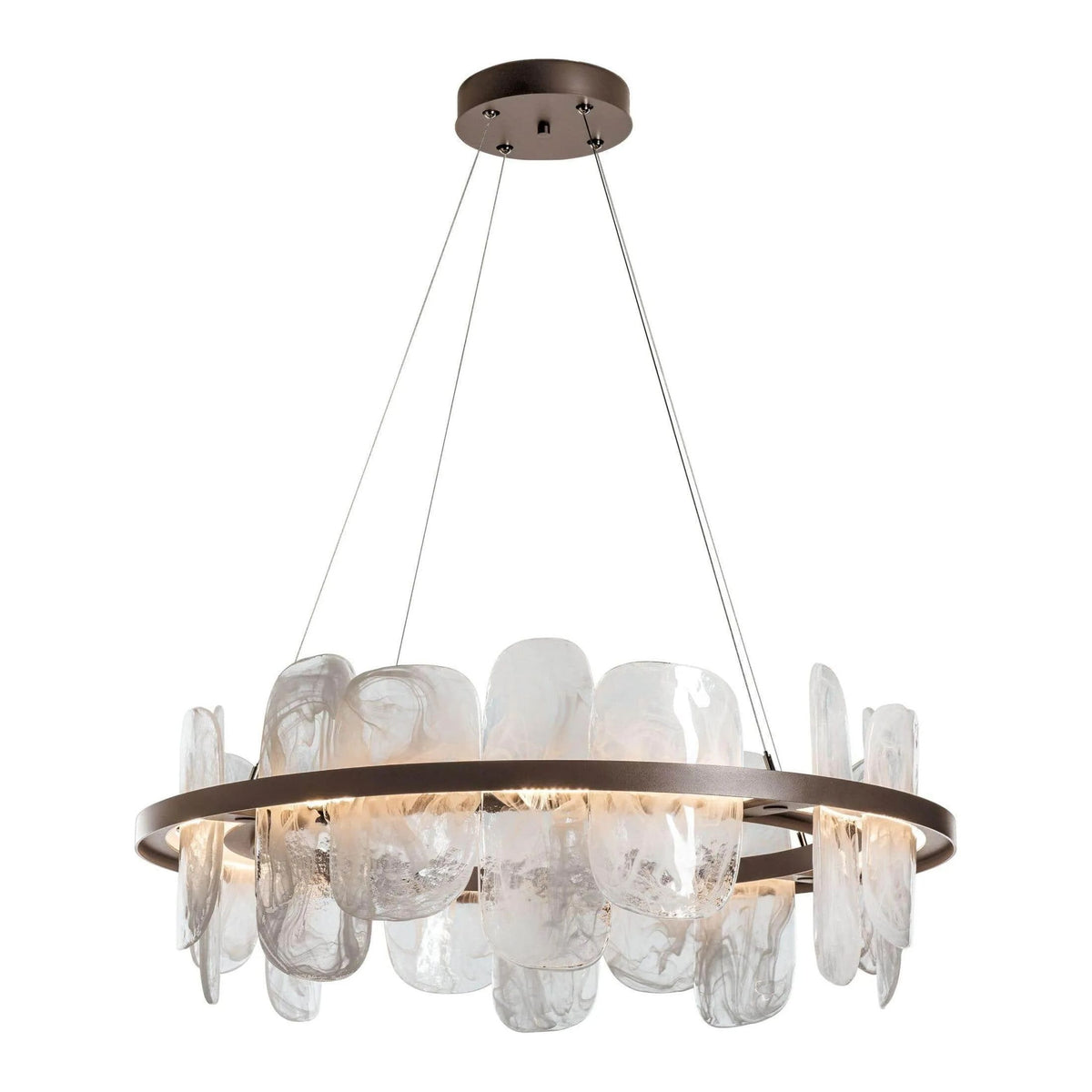 Hubbardton Forge - Vitre Circular LED Pendant - 139660-LED-STND-05-YR0708 | Montreal Lighting & Hardware