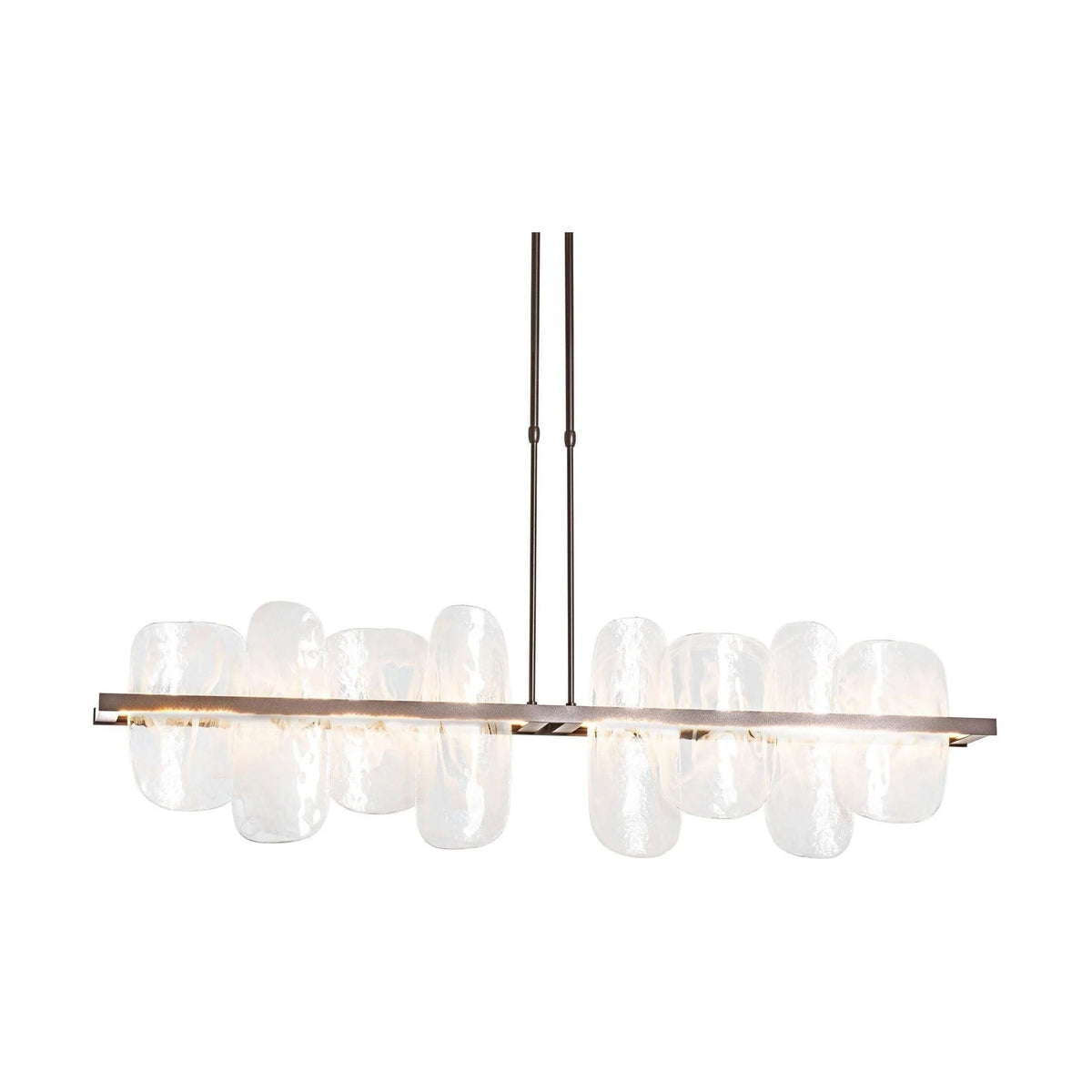 Hubbardton Forge - Vitre Large Linear LED Pendant - 139661-LED-LONG-05-YR0708 | Montreal Lighting & Hardware