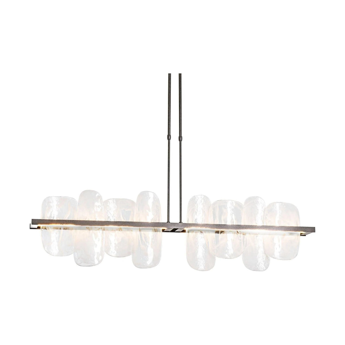 Hubbardton Forge - Vitre Large Linear LED Pendant - 139661-LED-LONG-20-YR0708 | Montreal Lighting & Hardware