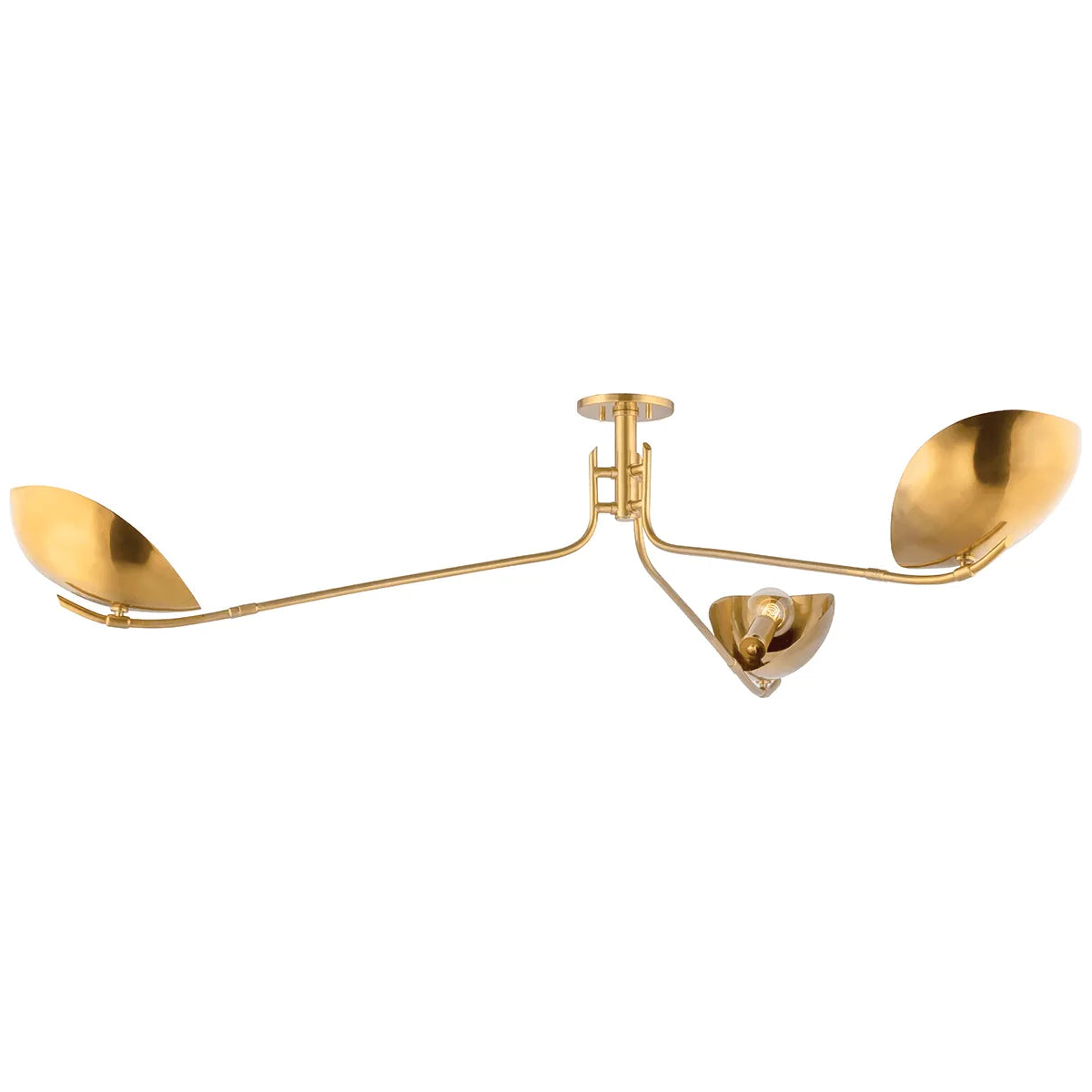 Hudson Valley Lighting - Avondale Semi Flush Mount - 1753-AGB | Montreal Lighting & Hardware