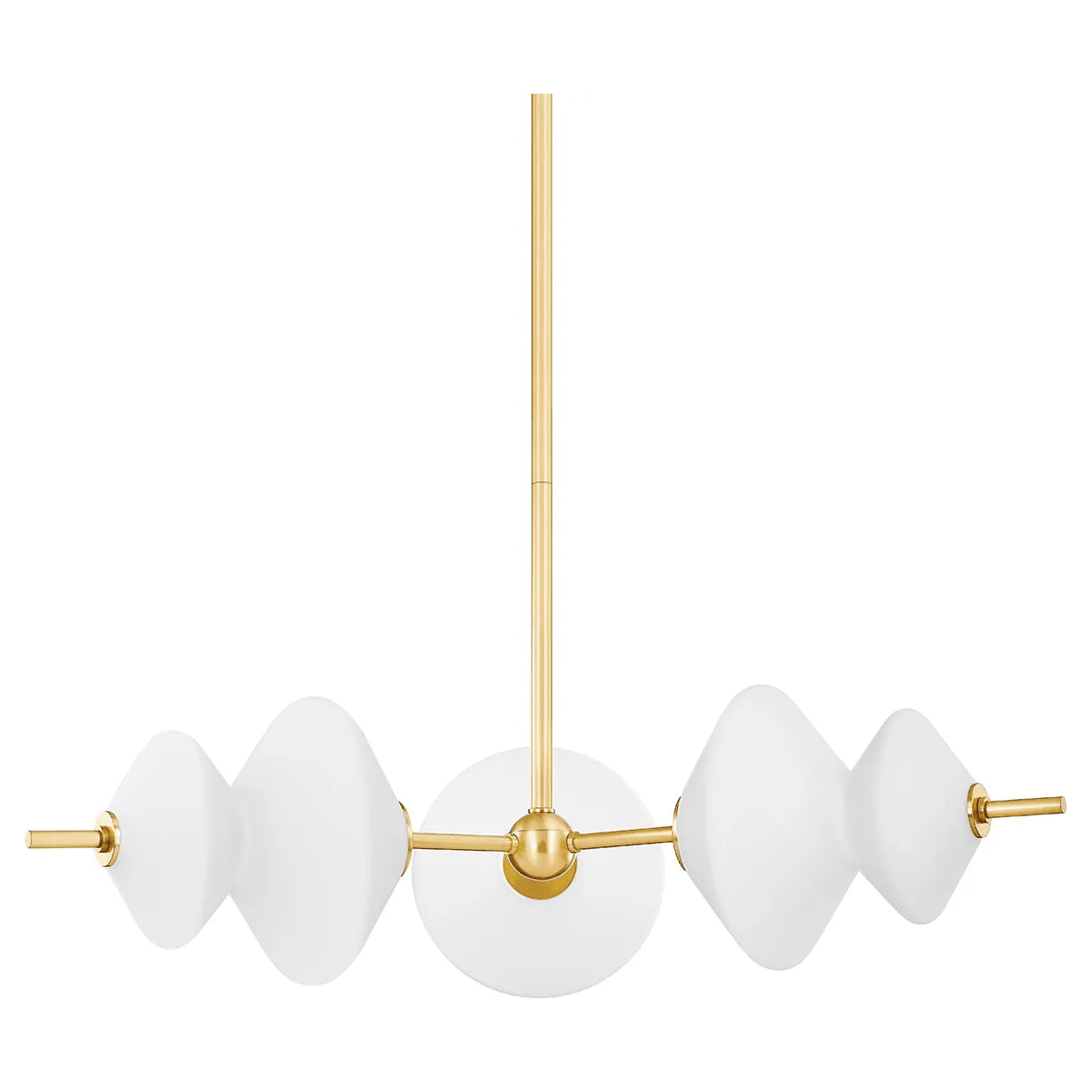 Hudson Valley Lighting - Barrow LED Chandelier - 7403-AGB | Montreal Lighting & Hardware