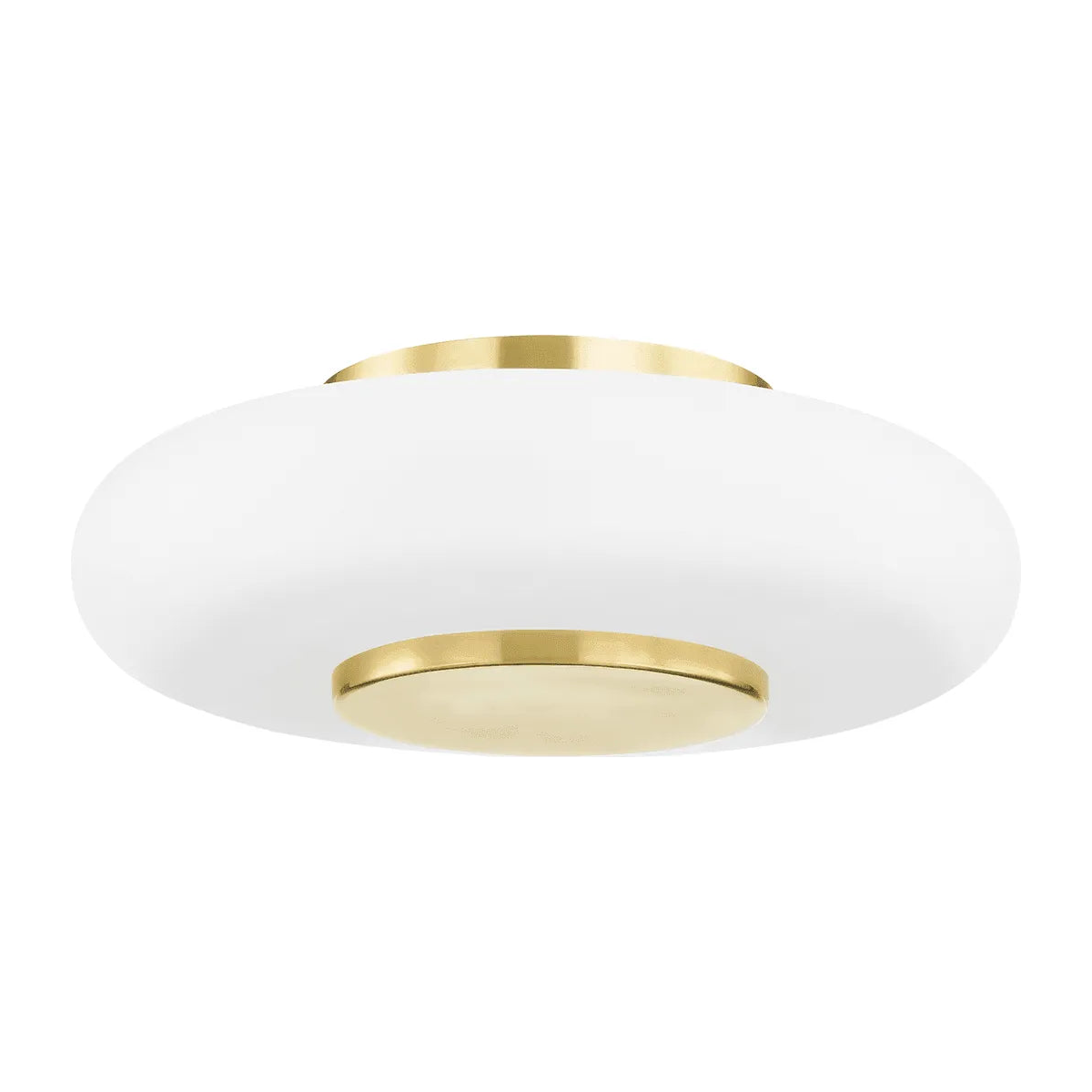 Hudson Valley Lighting - Blyford LED Flush Mount - PI1896501-AGB | Montreal Lighting & Hardware